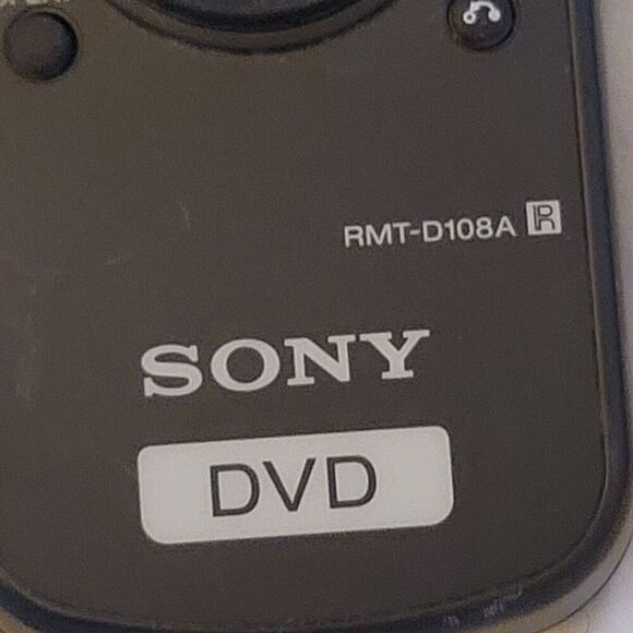 SONY RMT-D108A DVD Remote Control For DVP-S530D DVP-S533D TESTED WORKS - Picture 2 of 7